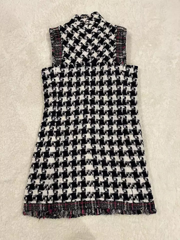 Tweed Dress Sleeveless