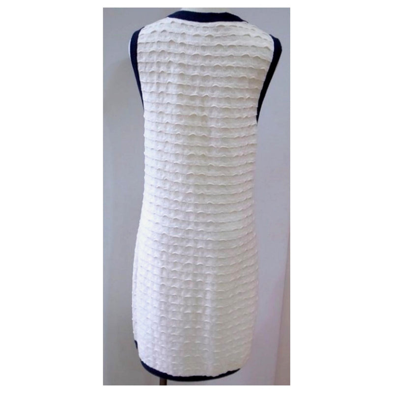 Chanel 2024 White/Black spring Knit Dress