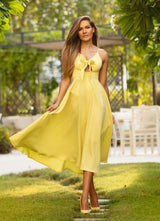 Riviera Yellow Maxi Dress