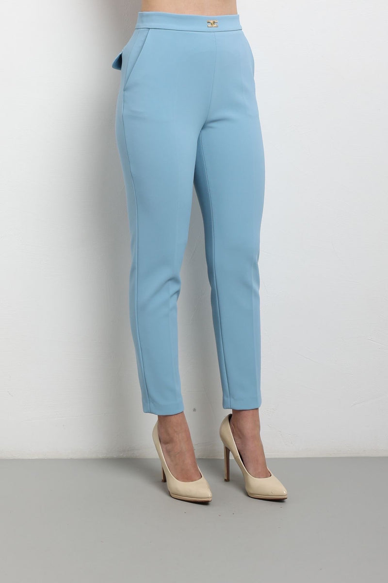 Double Stretch Crepe Trousers