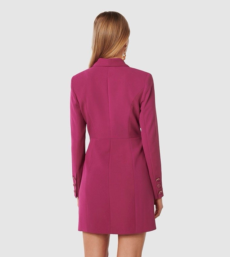 Shereen Shawl Neck Blazer Dress