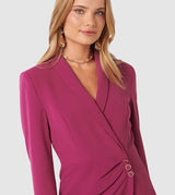 Shereen Shawl Neck Blazer Dress