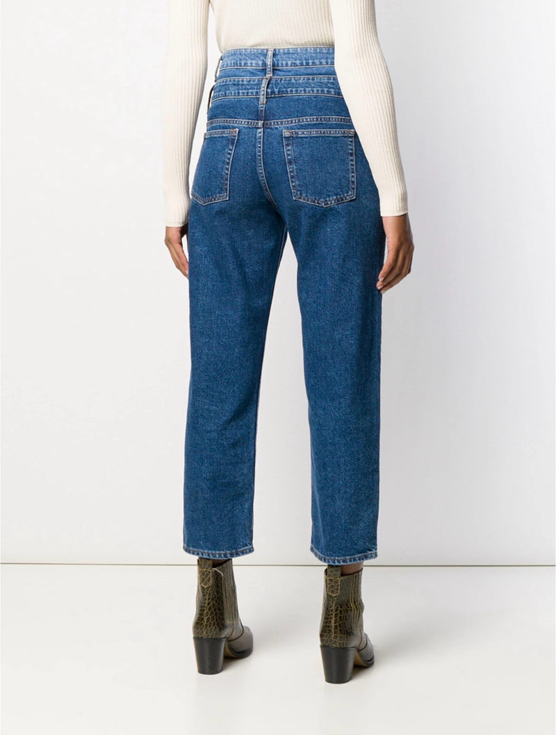 Kitty Double-Waisted Mom Jeans