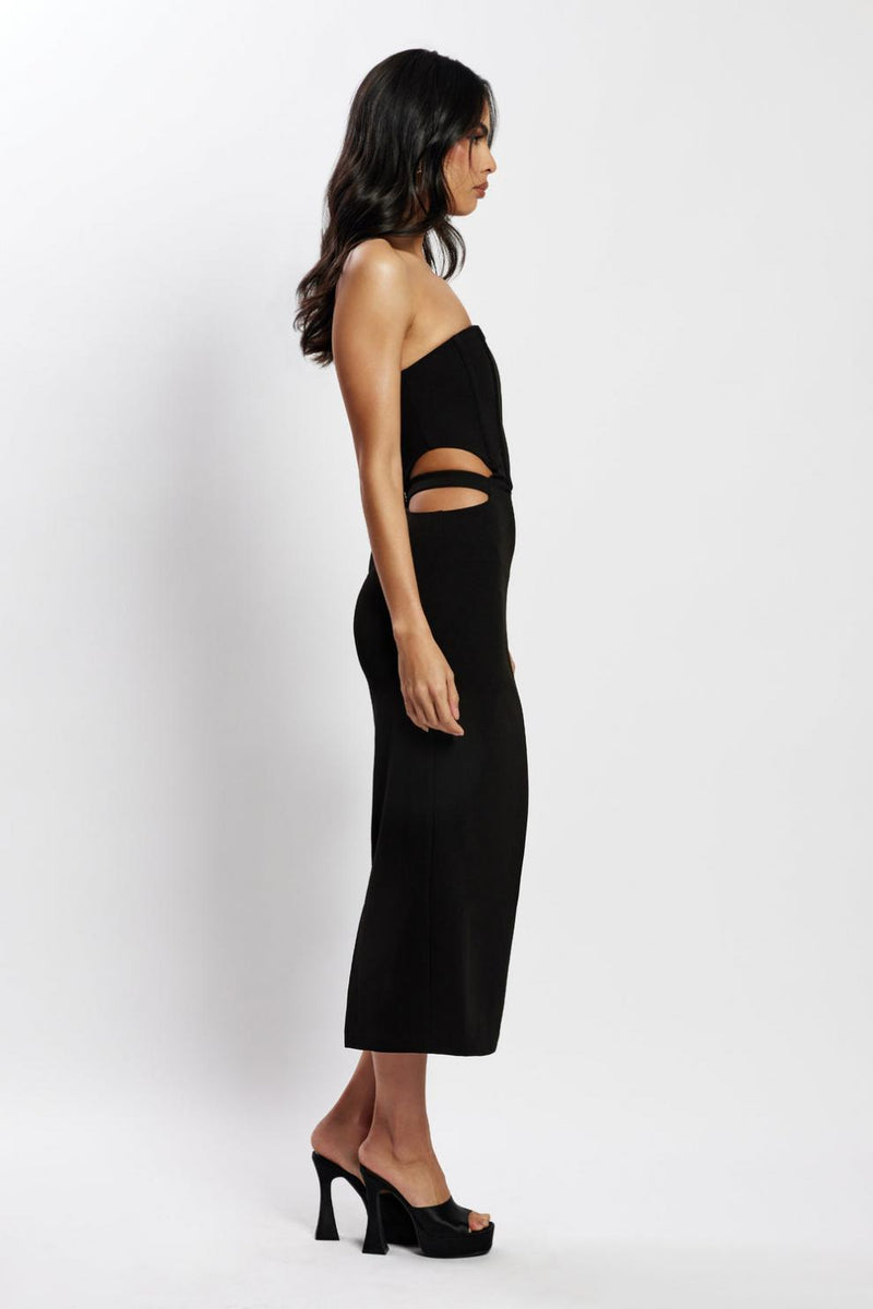 Catherine Cut Out Midi Dress