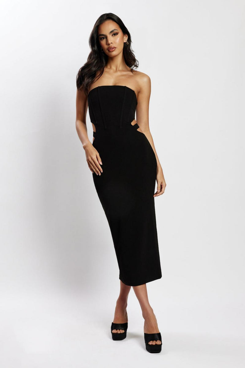 Catherine Cut Out Midi Dress