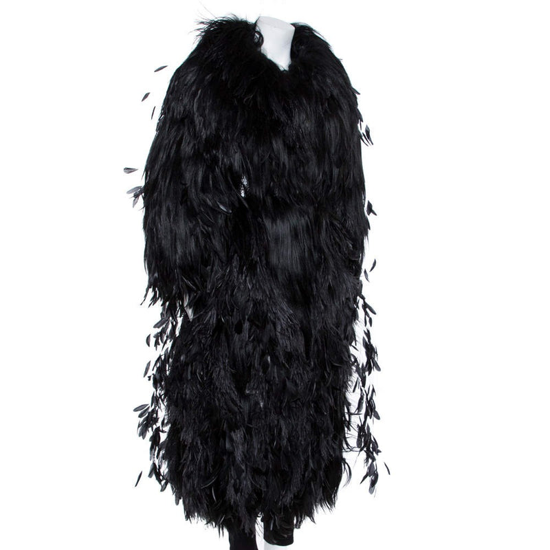 Feathers & Fur Long Coat