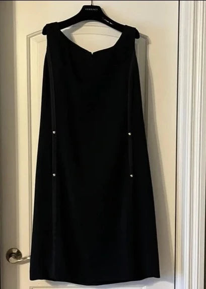 Versace black dress