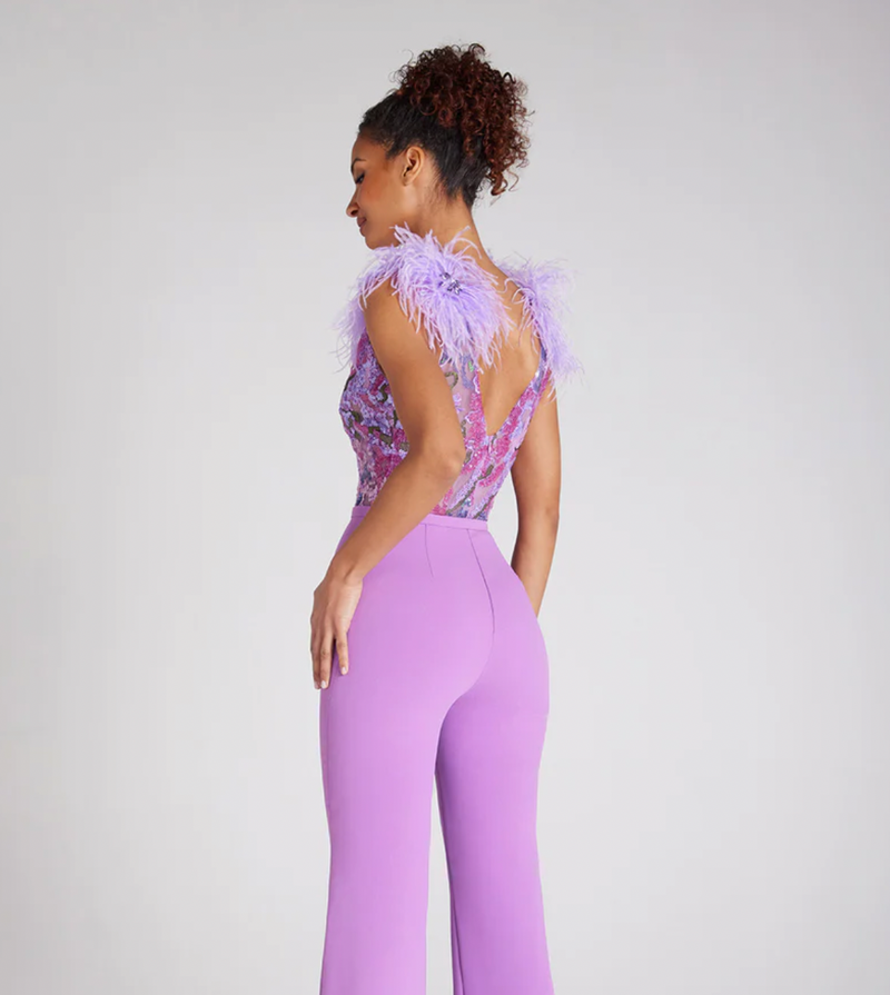 Alicia Purple Jumpsuit