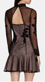 Velvet Tulle Dress